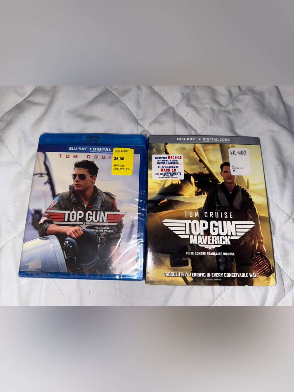Top Gun/Top Gun : Maverick Top Gun Double Feature Blu-ray 2-Pack Sealed